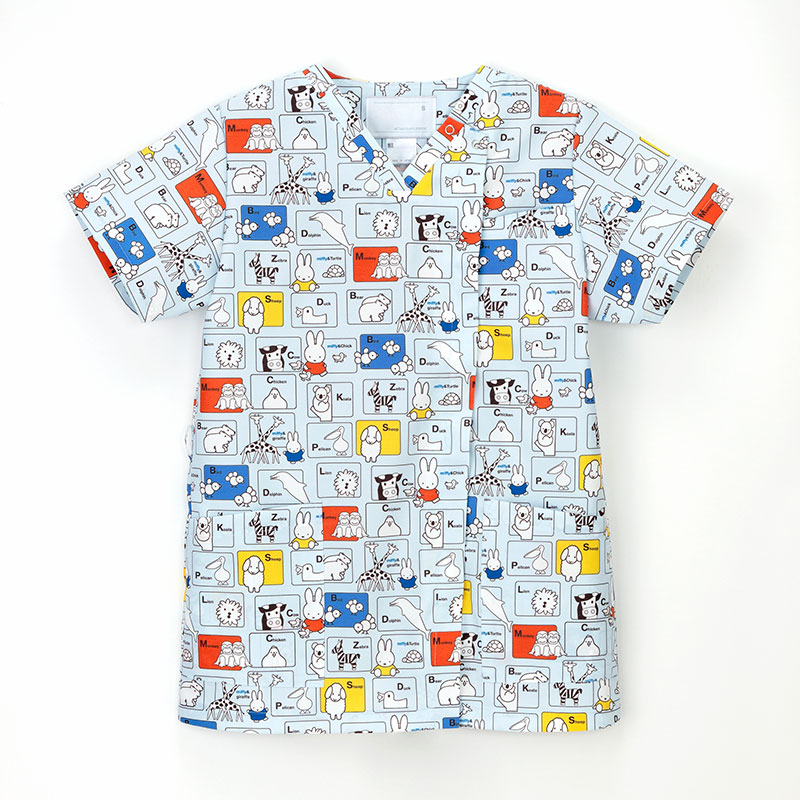 楽天市場】白衣 ミッフィー スクラブ [男女兼用] MFS-5852 Naway