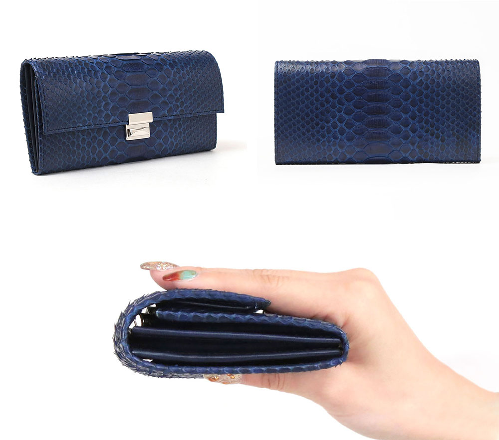 楽天市場】【 isola公式 】 財布 長財布 蛇革 レディース 大容量 薄い