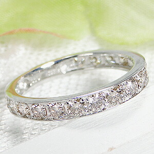 楽天市場】Pt950【1.00ct】・K10WG【1.00ct】フチあり ダイヤモンド