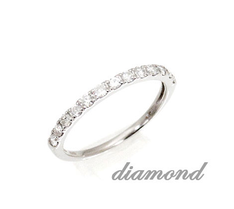楽天市場】Pt900 プラチナ ダイヤモンド リング ハーフエタニティ