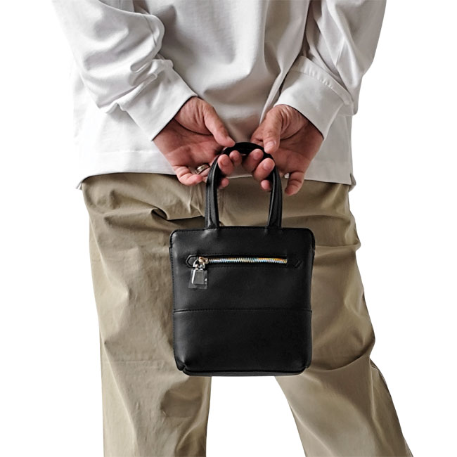 楽天市場】本革 アニアリ aniary ミニ トート バッグ メンズ