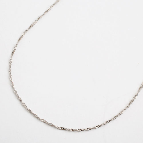 楽天市場】純プラチナ ネックレス スクリュー チェーン 純Pt Pt999