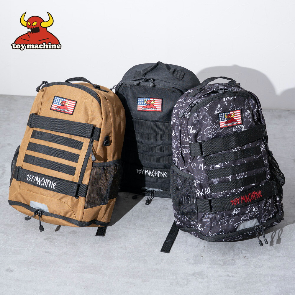 楽天市場】☆SALE価格10％OFF☆【TOYMACHINE】SK8ER BACKPACK/全3色