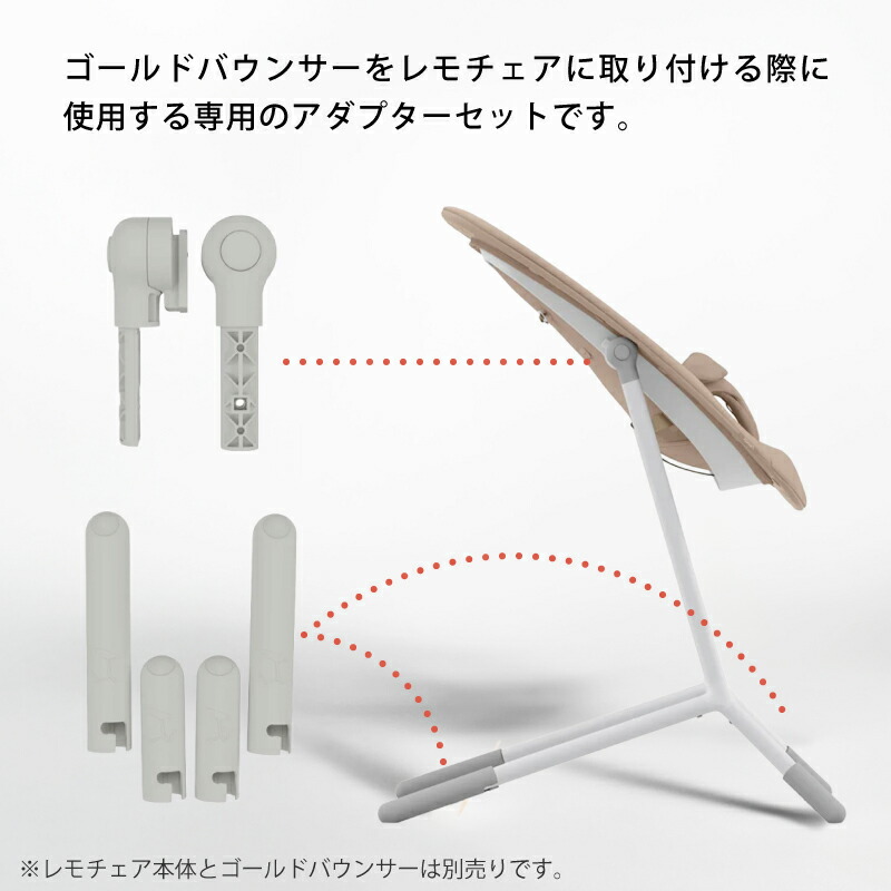 楽天市場】cybex サイベックス レモ アダプターセット レモチェア レモ