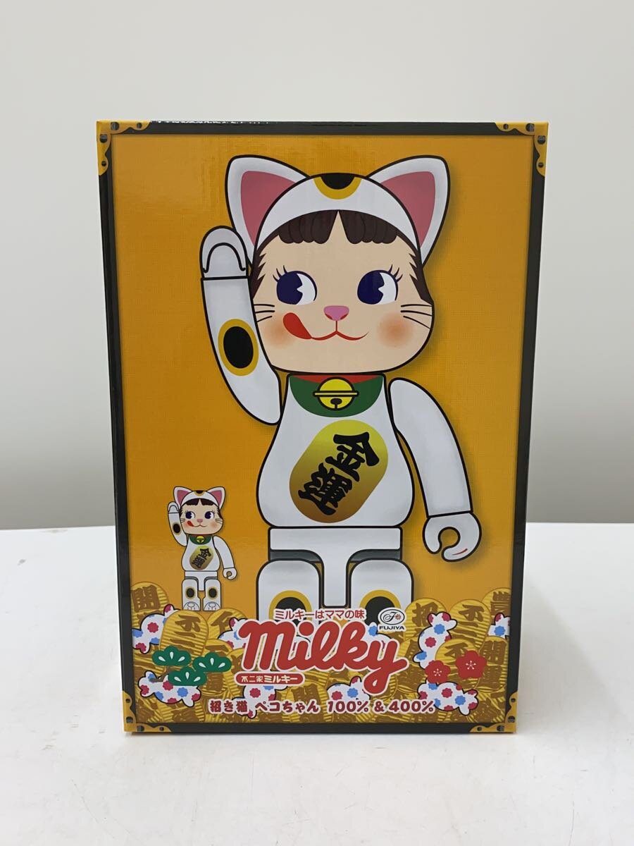 楽天市場】BE@RBRICK 招き猫 ペコちゃん 金メッキ 1000の通販