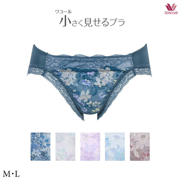 楽天市場】30%OFF ワコール 小さく見せるブラ ペアショーツ PRA123 M