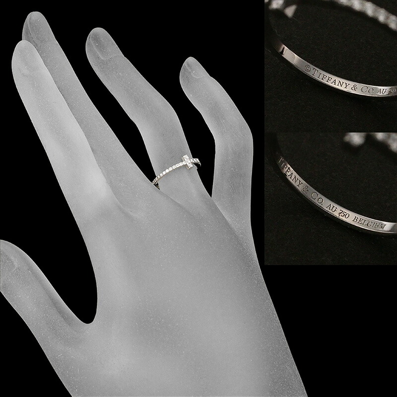 楽天市場】ティファニー ダイヤモンド Tワイヤー バンドリング フル