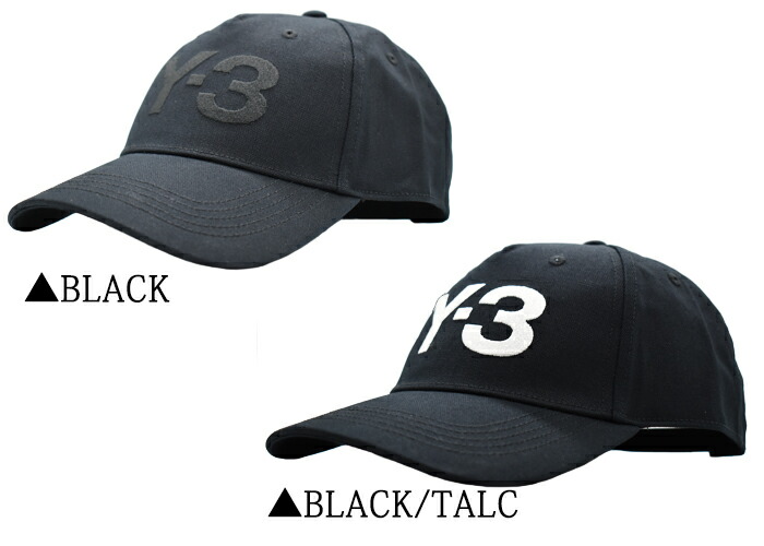 楽天市場】Y-3 ワイスリー ロゴ ベースボールキャップ 全2色 LOGO CAP