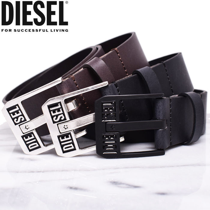 楽天市場】DIESEL ディーゼル レザーベルト 全3色 BLUESTAR II