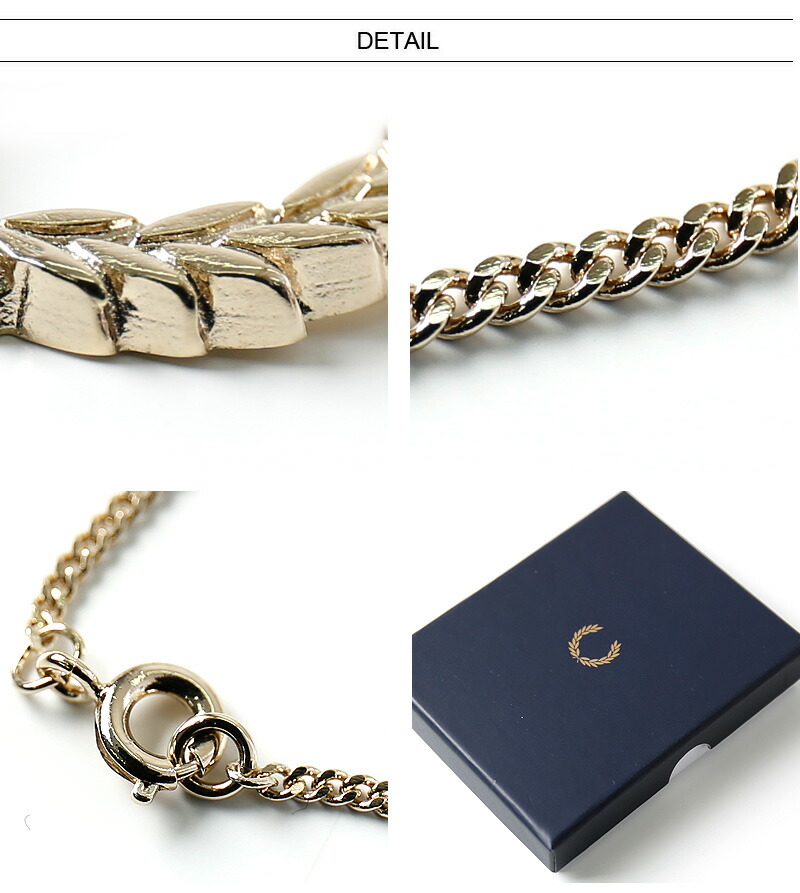 楽天市場】FRED PERRY/フレッドペリー ローレルリースネックレス