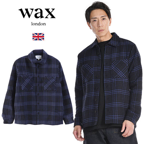 楽天市場】Wax London/ワックスロンドン WHITING OVERSHIRT | SKATE