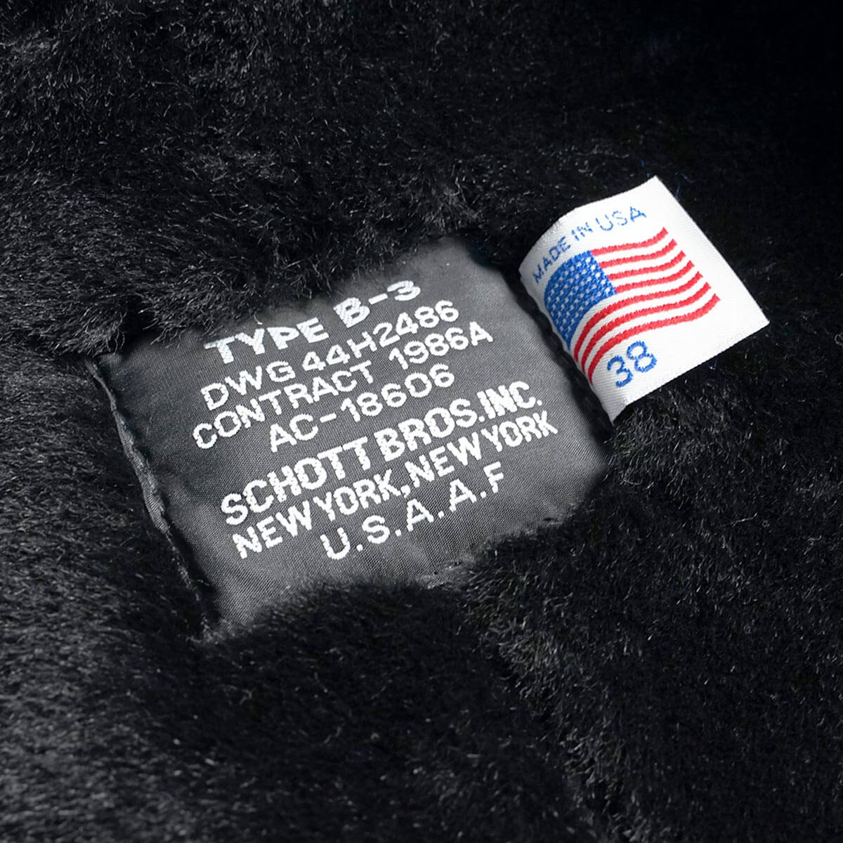 楽天市場】【クーポン配布中】ショット SCHOTT 257S B-3 シープスキン