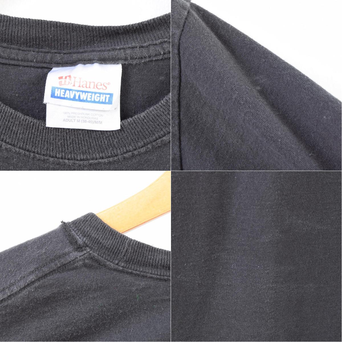 楽天市場】ヘインズ Hanes MUDVAYNE マッドヴェイン バンドTシャツ