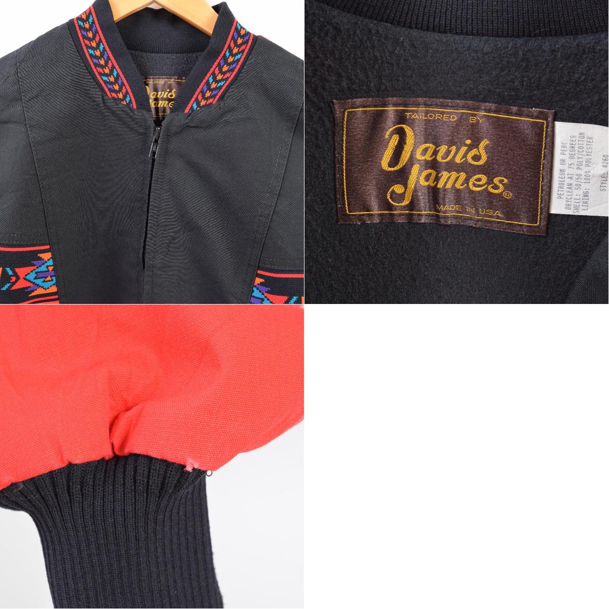 楽天市場】90年代 David James ネイティブ柄 切替 ダック地ワーク