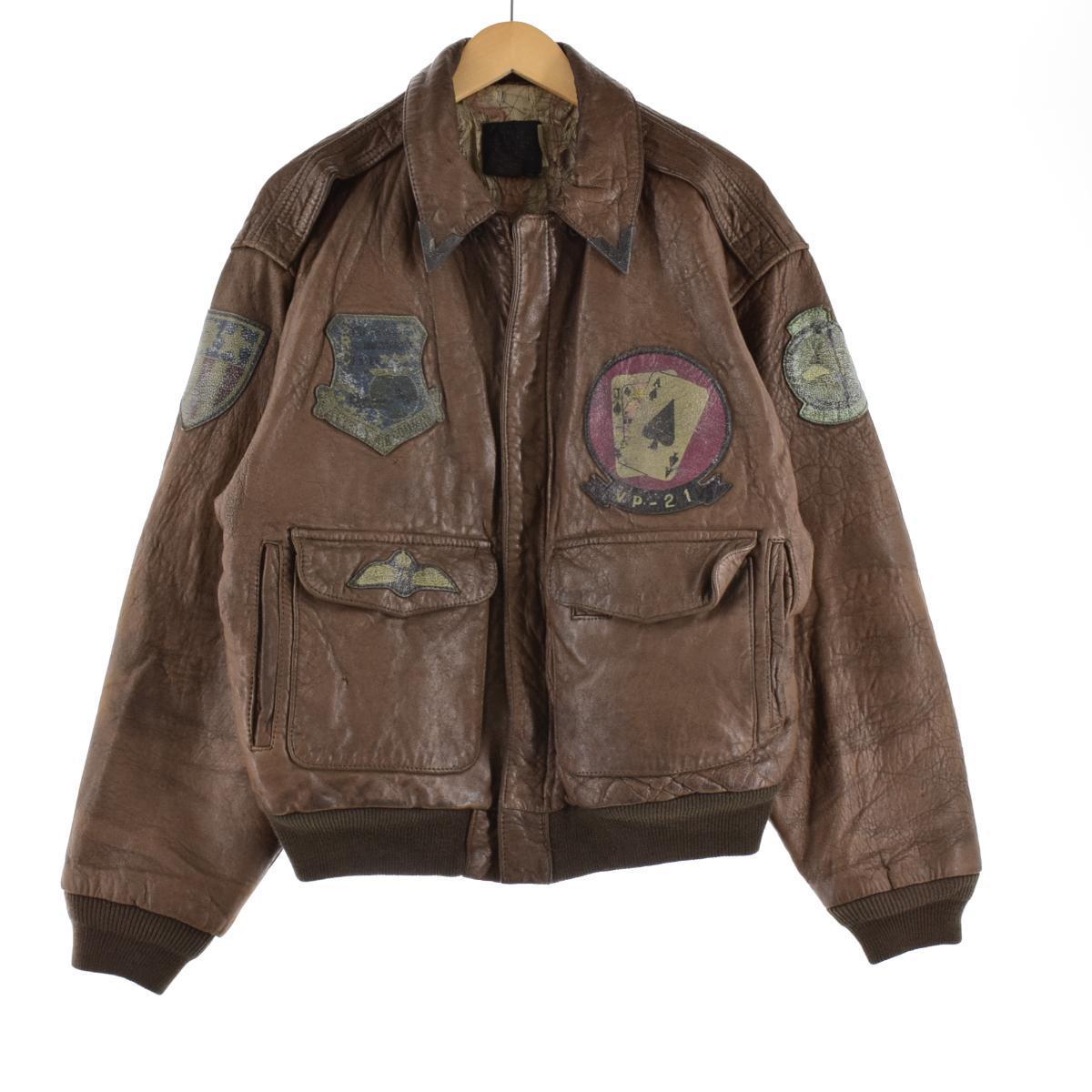 楽天市場】古着 80年代 アヴィレックス AVIREX A-2タイプ レザー