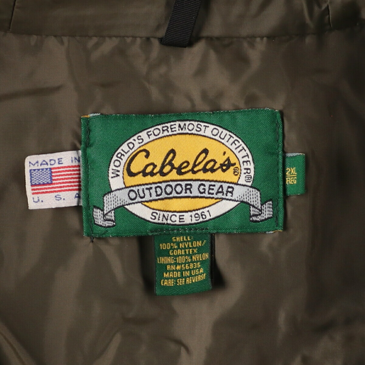 楽天市場】古着 90'S カベラス Cabelas 迷彩柄 リアルツリーカモ GORE