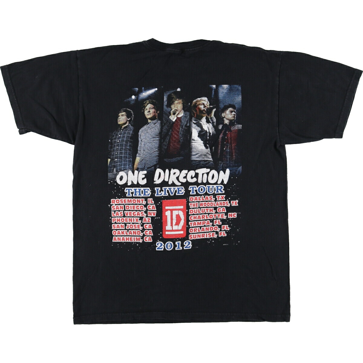 楽天市場】古着 ONE DIRECTION ワンダイレクション バンドTシャツ バン