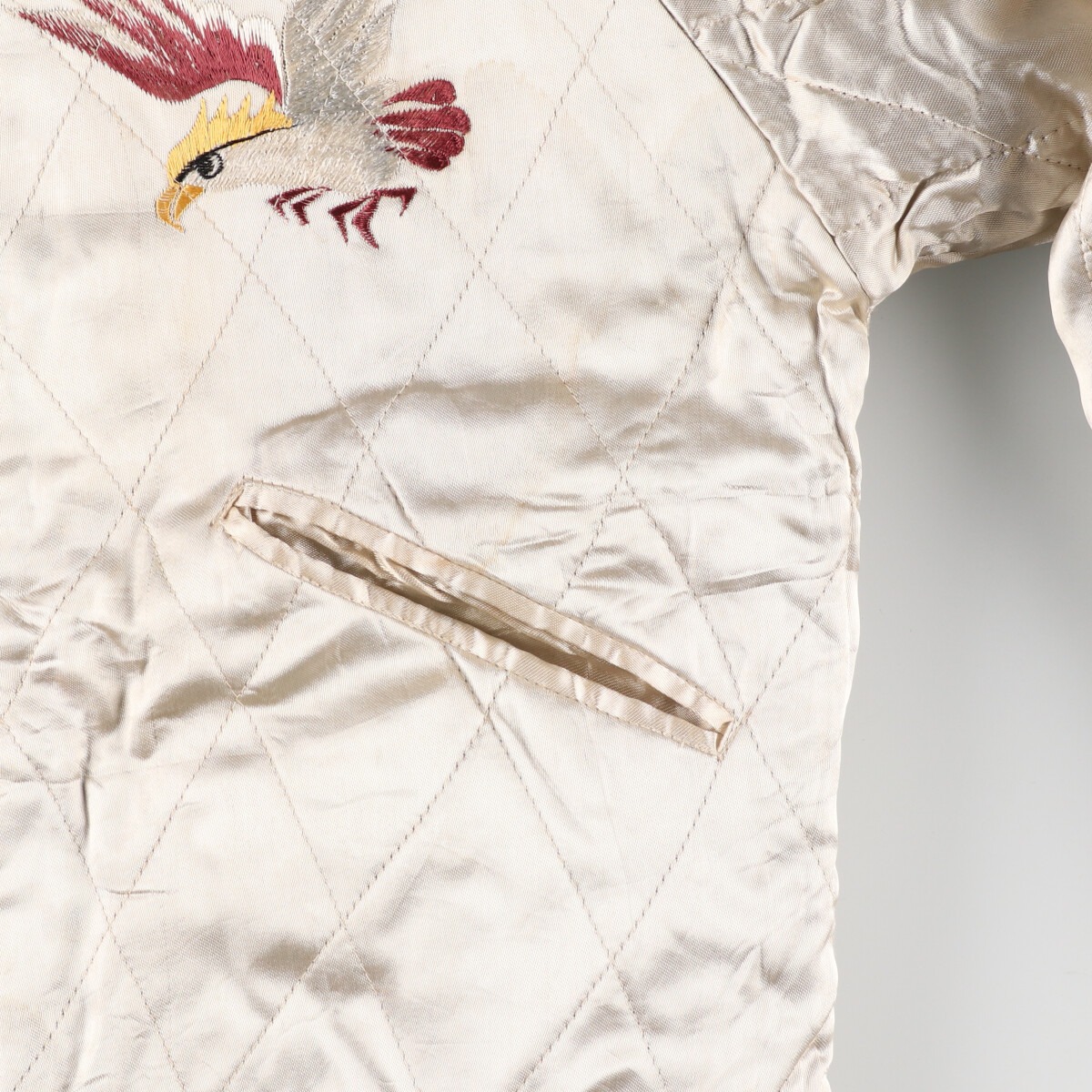 楽天市場】古着 50年代 UNKNOWN OKINAWA 沖縄 鷲柄 イーグル柄 昇り龍