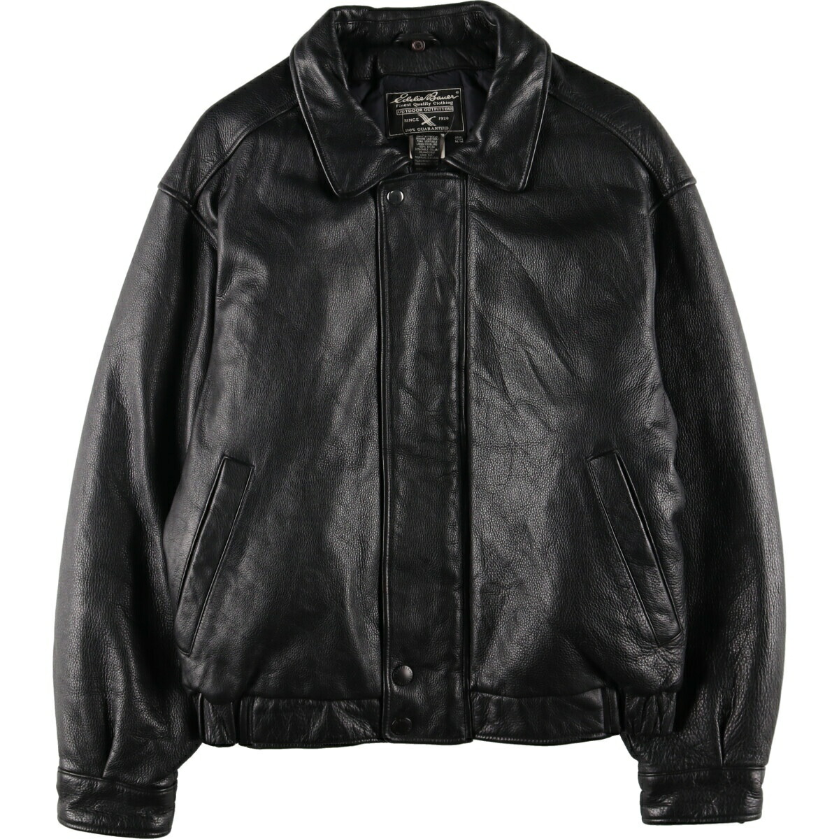 00'sEddie Bauerエディーバウアーウォームアップジャケット黒灰色XL 00