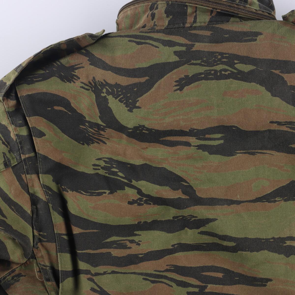 楽天市場】古着 民間品 アルファ ALPHA M-65 タイガーストライプカモ