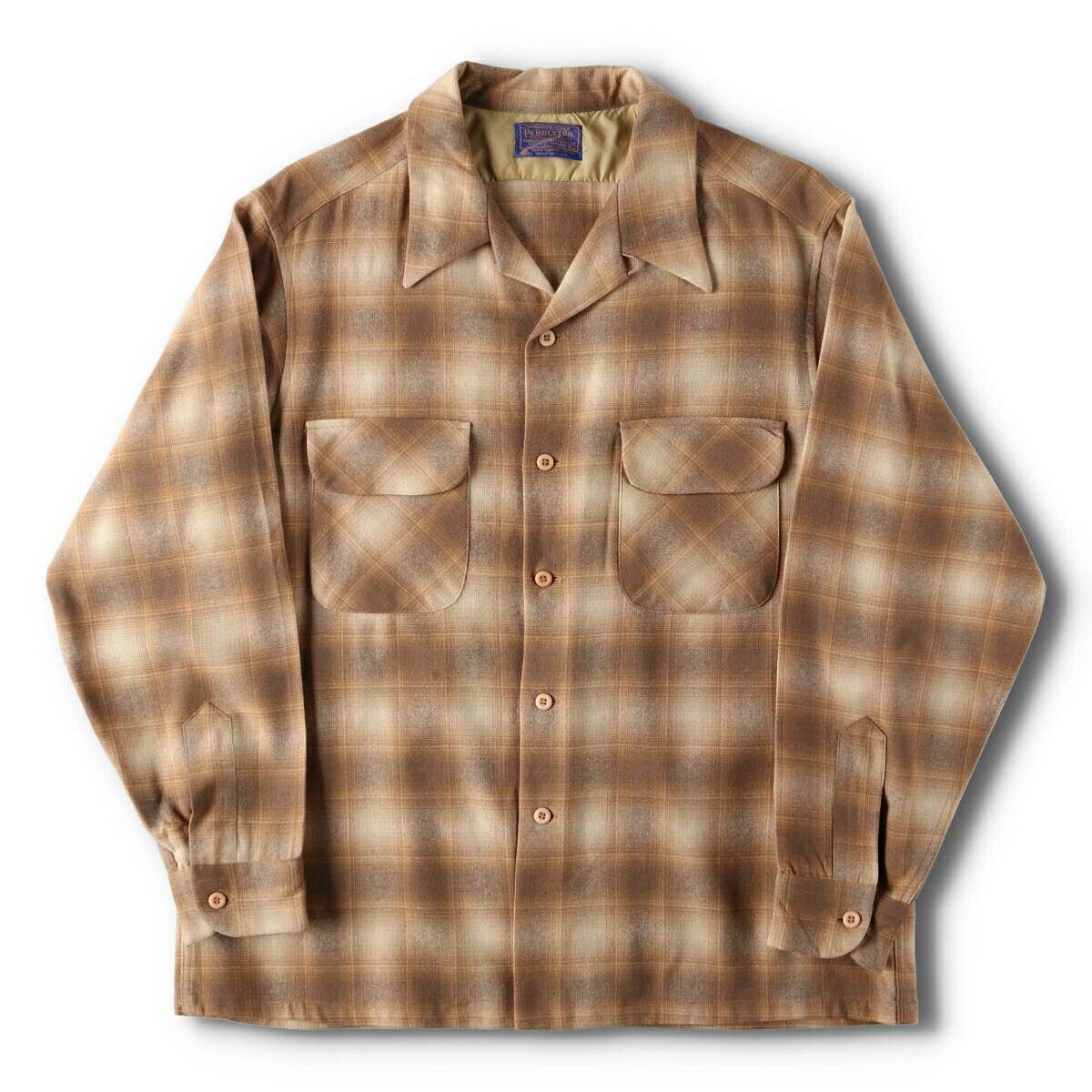 楽天市場】古着 70年代 ペンドルトン PENDLETON オンブレチェック