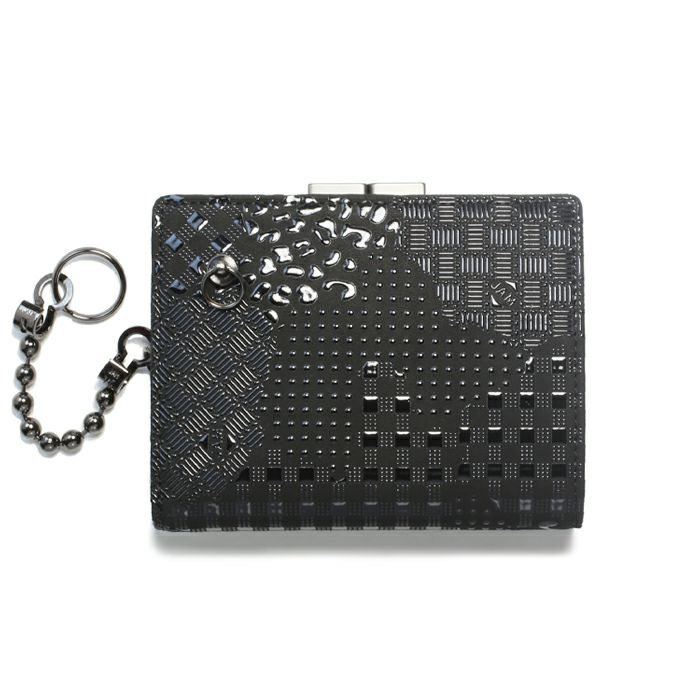 楽天市場】【印伝－印傳屋 公式通販】 限定柄 二つ折り財布 がま札財布