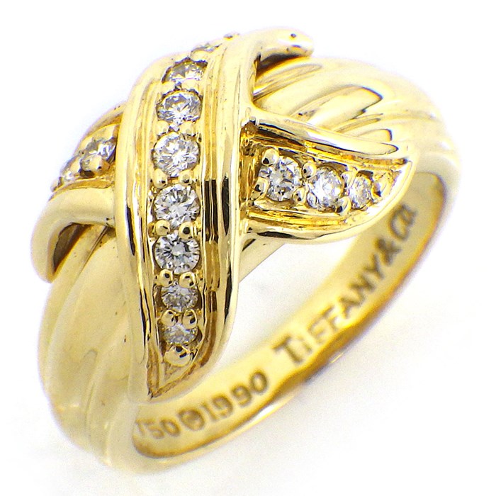 楽天市場】ティファニー Tiffany & Co. リング シグネチャー X クロス