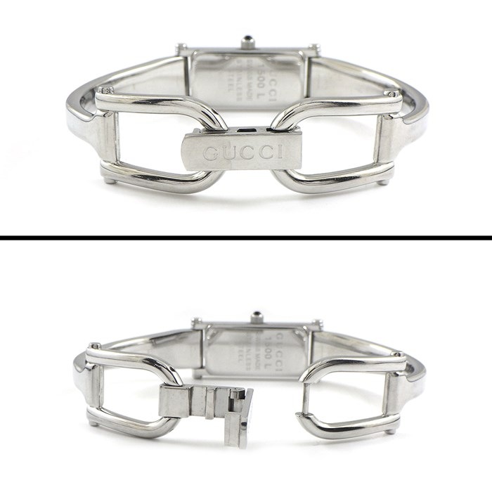 楽天市場】グッチ GUCCI 腕時計 バングルウォッチ 1500L ホースビット