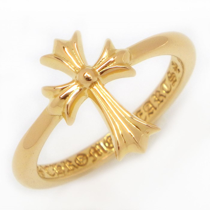 楽天市場】クロムハーツ Chrome Hearts リング CHクロス バブルガム