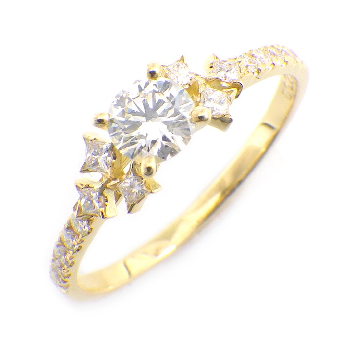 楽天市場】アーカー AHKAH リング セレスチャルラブ ソリティア スター