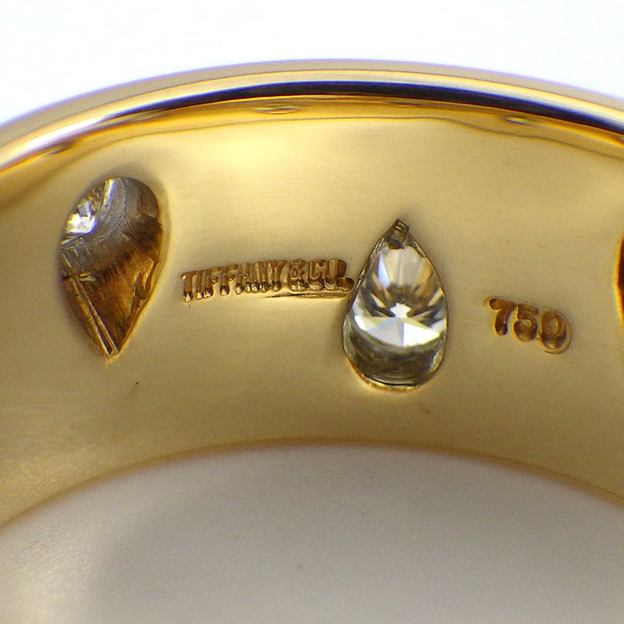 楽天市場】ティファニー Tiffany & Co. リング ドッツ ラージ ワイド 9