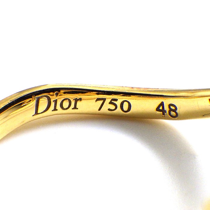 楽天市場】クリスチャンディオール Christian Dior リング Oui 文字