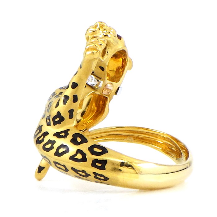 楽天市場】カレライカレラ Carrera y Carrera リング パンサーモチーフ