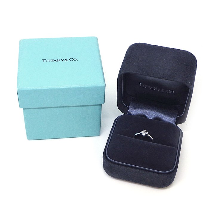 楽天市場】ティファニー Tiffany & Co. リング レース ベゼル フラワー