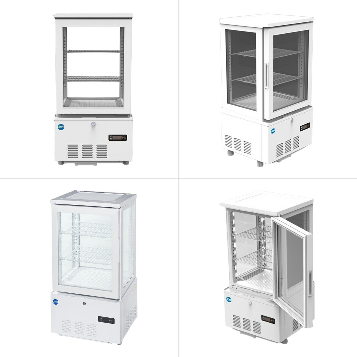 楽天市場】JCM 4面ガラス 冷蔵ショーケース JCMS-58 業務用冷蔵庫 保冷