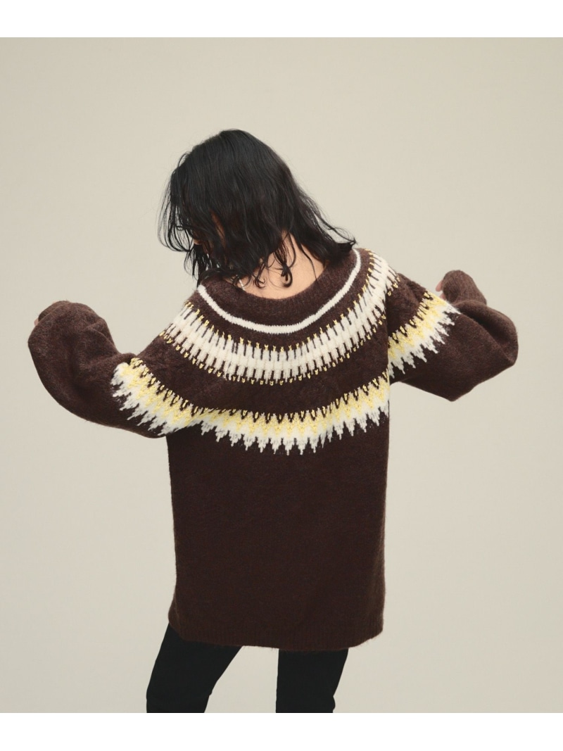 楽天市場】【SALE／48%OFF】3G Fair Isle Pullover eL ジーナシス