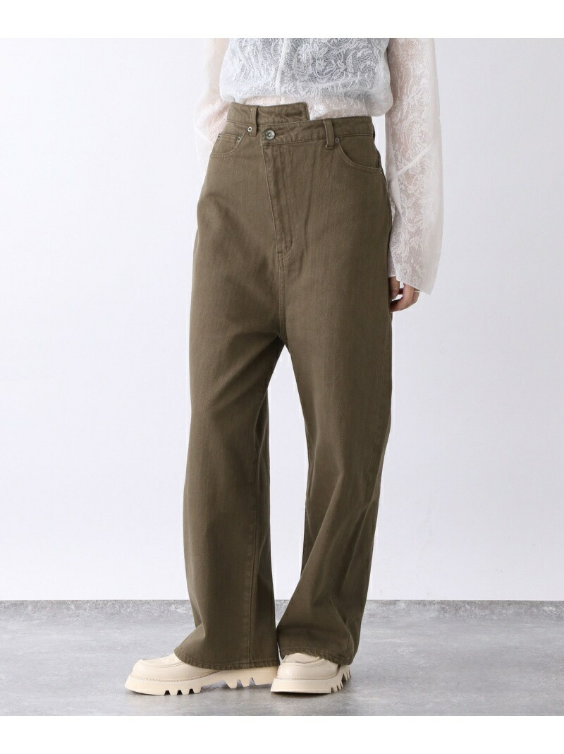 楽天市場】【SALE／45%OFF】(W)ラップDデニムWストレートP JEANASIS