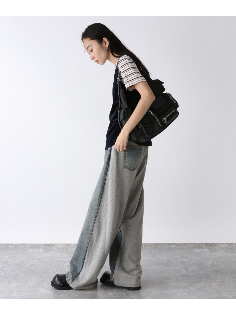 楽天市場】スウェットドッキングデニム JEANASIS ジーナシス パンツ