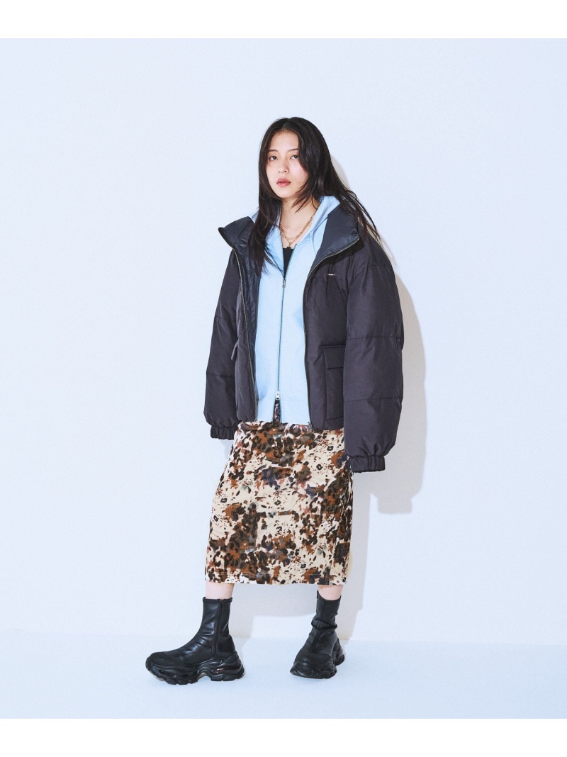 楽天市場】【SALE／20%OFF】リバーシブルボリュームスタンドパファー