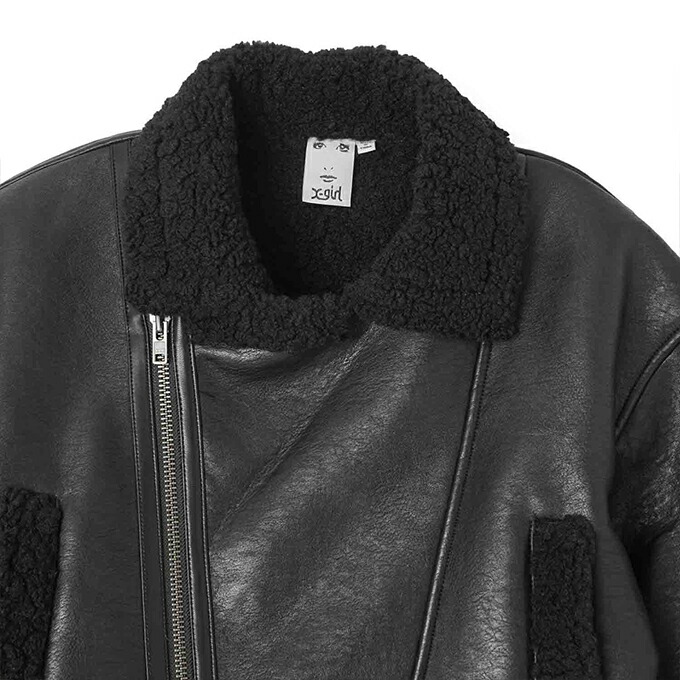 楽天市場】【SALE!!】 【 X-girl エックスガール 】 CROPPED FAUX