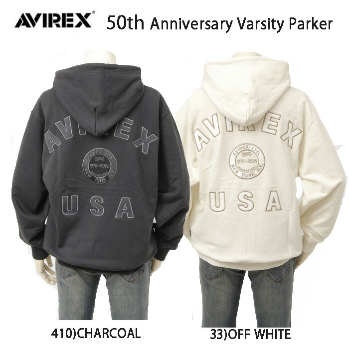 楽天市場】AVIREX アヴィレックス 5231006 50th Anniversary varsity