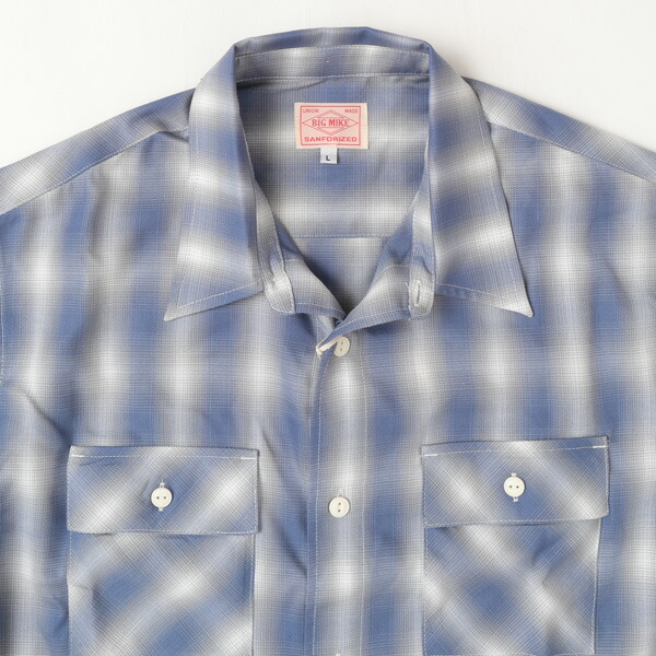 楽天市場】BIG MIKE ビッグマイク 102425012 OMBLE CHECK L/S SHIRTS