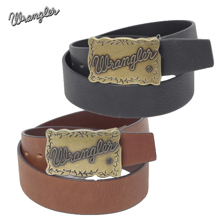 楽天市場】wrangler ラングラー wa1010 ベルト belt 牛革 ウエスタン