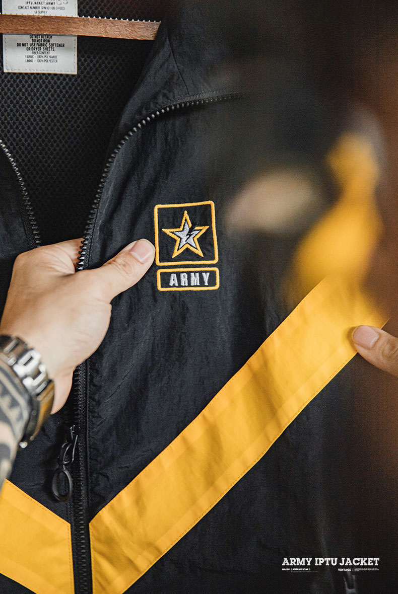 楽天市場】米軍 U.S.ARMY フィットネス ジャケット メンズ IPFU army