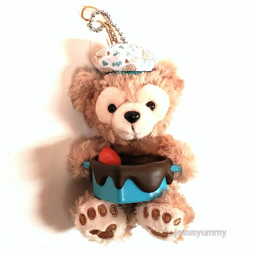 楽天市場】ダッフィー ぬいぐるみストラップ ストロベリーの甘い香り