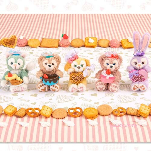 楽天市場】ダッフィー ぬいぐるみストラップ ストロベリーの甘い香り