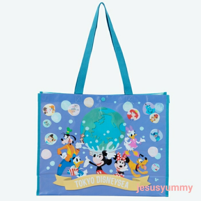 楽天市場】ショッピングバッグ Sサイズ バック 水色 エコバッグ 東京