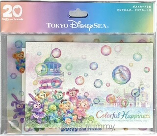 楽天市場】ダッフィー ポストカード＆クリアホルダー 2025 ダッフィー