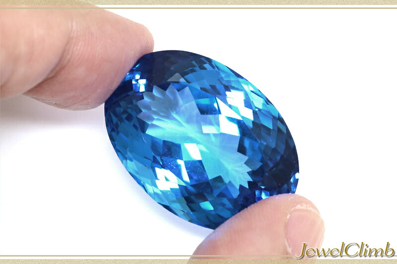 楽天市場】スーパーブルートパーズ 宝石 ルース 74．47CT : 直