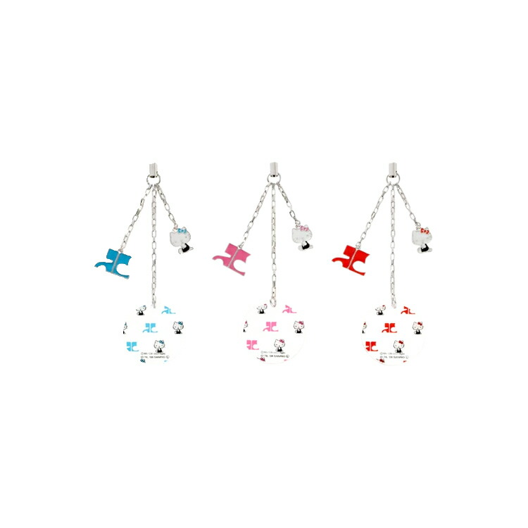 楽天市場】キティちゃん クレージュ コラボ 大人 グッズ ストラップ